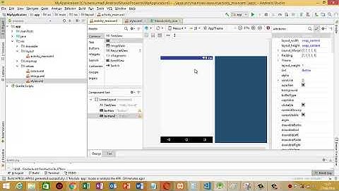 Design view is not getting displayed in my Android Studio????