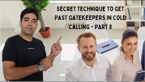 Secret Technique to Get Past Gatekeepers in Cold Calling - Part 8 | Best Sales Tips | Amit Sharma