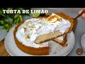 Torta de Limão com Merengue | receita perfeita e fácil de fazer!