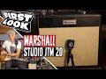 Marshall Studio JTM ST20C Demo | First Look