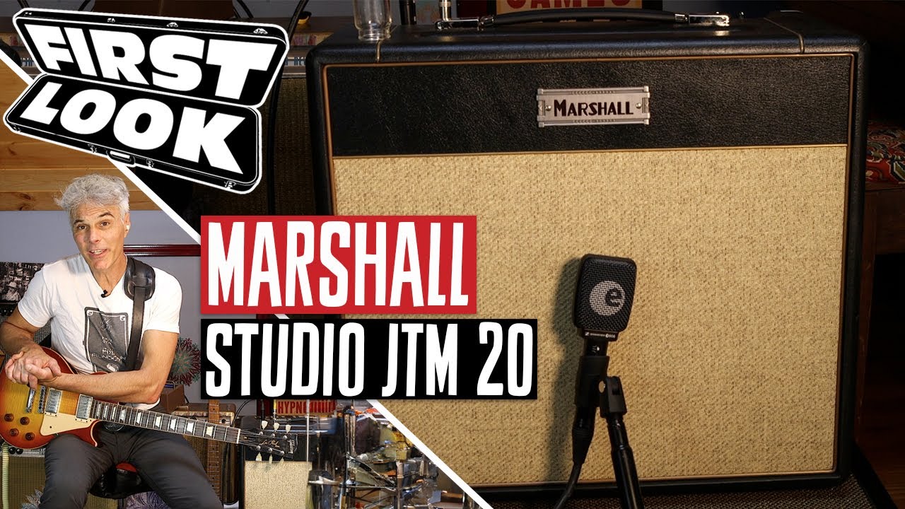 Marshall Studio Series JTM ST20C 20-Watt 1x12 Tube Combo Guitar Ampli