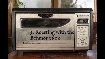 3  Behmor Cocoa Roasting