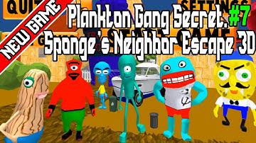 Plankton Gang Secret. Sponge