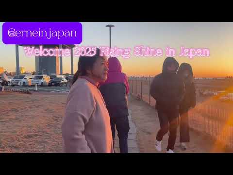 Welcome 2025 Rising Shine in Japan (hatsuhinode)