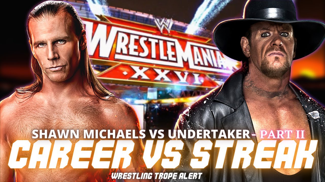 wwe shawn michaels vs undertaker