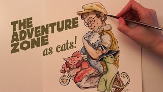 it's The Adventure Zone- in Watercolour! (ASMR soft spoken/whispering) screenshot 4