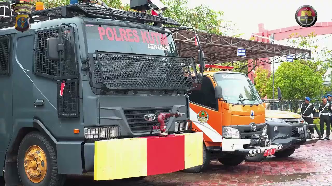 Hadapi Potensi Banjir & Longsor, Polres Kutim Kerahkan Personel dalam Apel Kesiapsiagaan