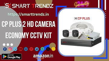 CP Plus 2 HD Camera Economy CCTV Kit