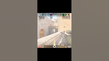 AWP Dust 2 No Scope  #cs2 #csgo #csgoclips #funnymoments