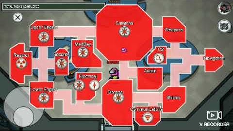 completing all the tasks in the skeld and more stuff