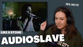 AUDIOSLAVE Like a Stone | Vocal Coach Reacts (& Analysis) | Jennifer Glatzhofer