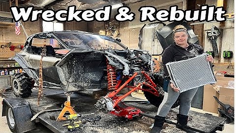 2022 Can Am X3 XMR RR 64" WRECKED AND REBUILT