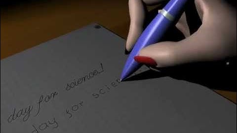 Realistic Handwriting Animation Tool