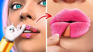 Skin Tips From Lady Kitten 🐱💅🏻💋💄 *Extreme Makeover With Viral Gadgets From Tiktok*