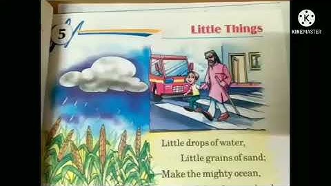 #class -  3rd # sub.  English Reader# ch.- 5 little things. #  activities #