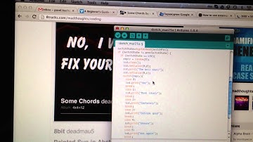 Arduino Starter Kit Project 7 - "Crystal Ball"
