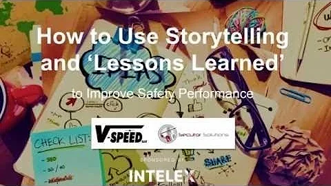 How To Use Storytelling and Lessons Learned - Rand...