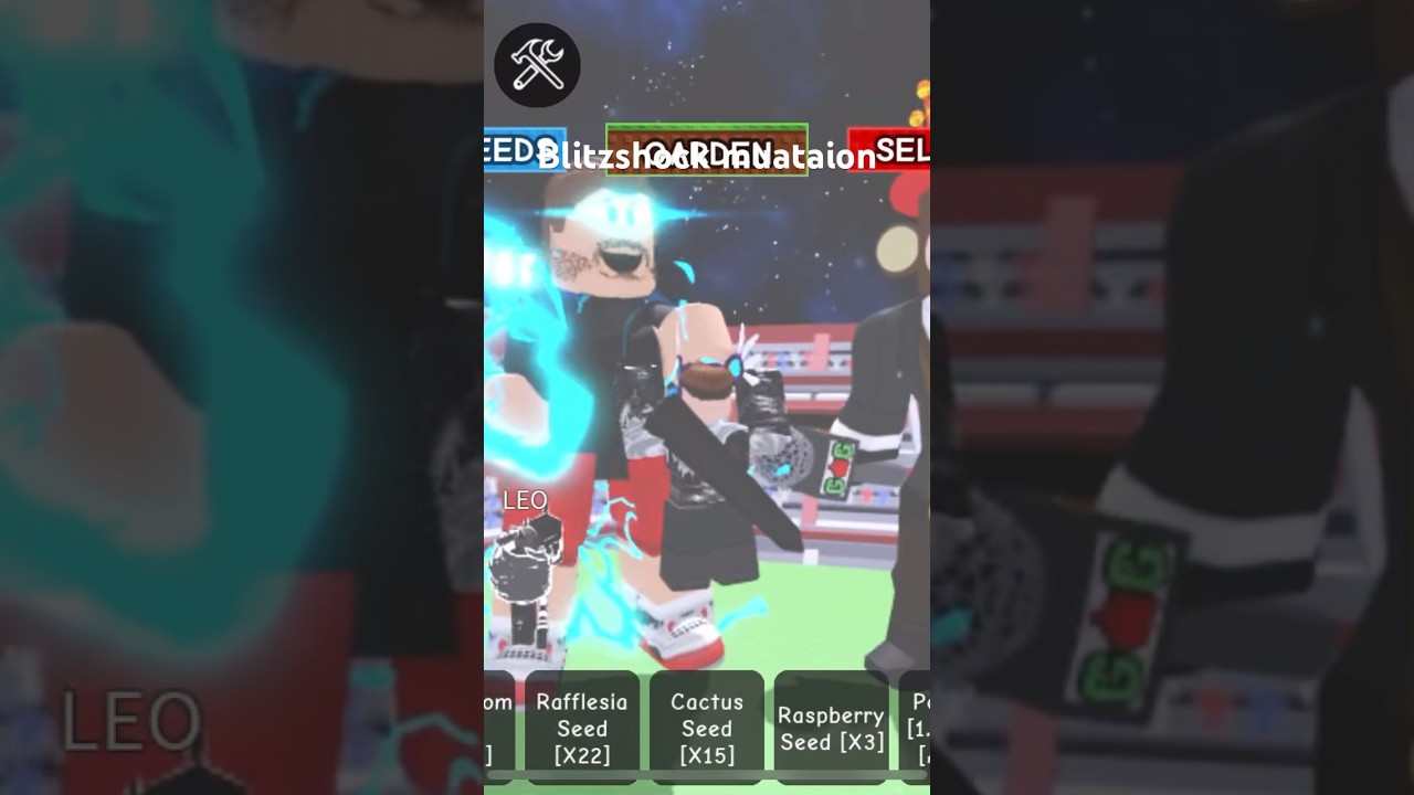 Blitzshocked muation in Roblox grow a garden 