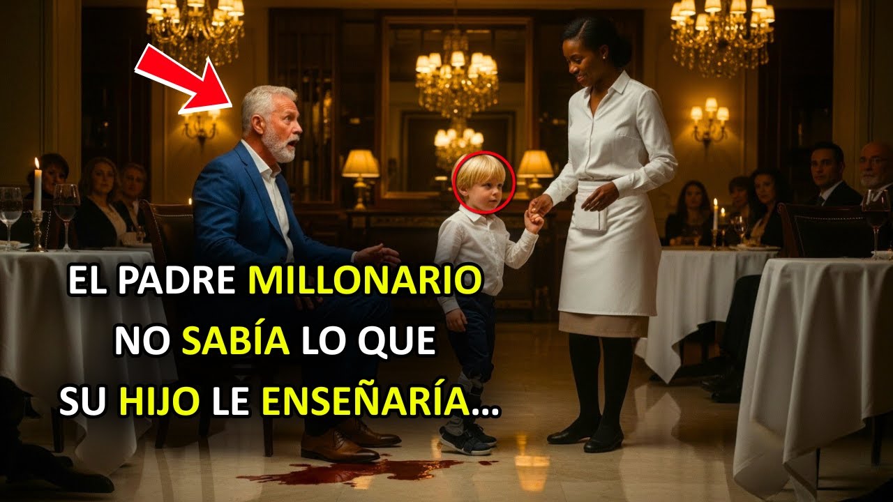 EL PADRE MILLONARIO HUMILLÓ A UNA CAMARERA… PERO SU HIJO LE DIO UNA ...