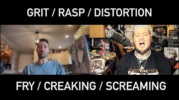 Alex Shelest Vocal Lessons - Grit / Rasp / Screaming