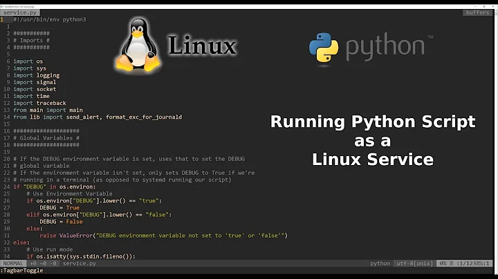 Running Python Script as a Linux Service