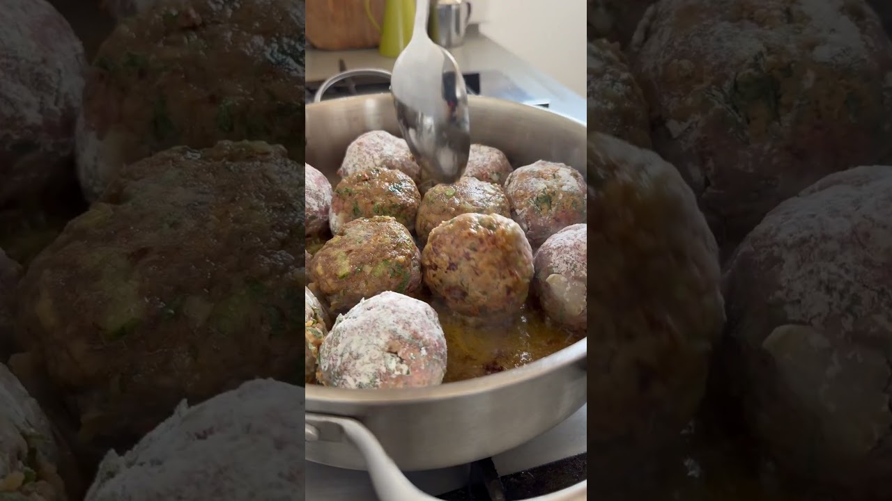 קציצות ג'מבו ברוטב לימון