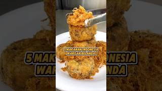 5 Makanan Indonesia Warisan Belanda #makanan #indonesia #shorts