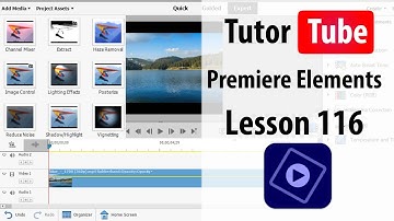 Premiere Elements - Lesson 116 - Sharing your Media Directly in Social Media