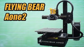 FLYING BEAR Aone 2: Компактный 3Д принтер с директ экструдером и рельсами