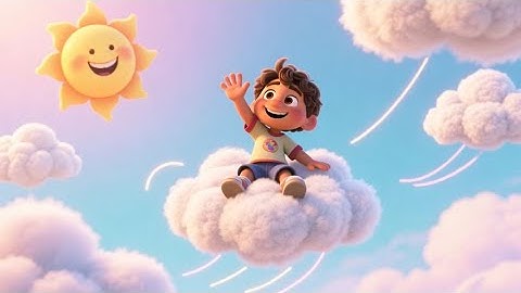 Counting in the Clouds Song ☁️ | Fun Counting & Learning Song for Kids | Nursery Rhymes & Baby Songs