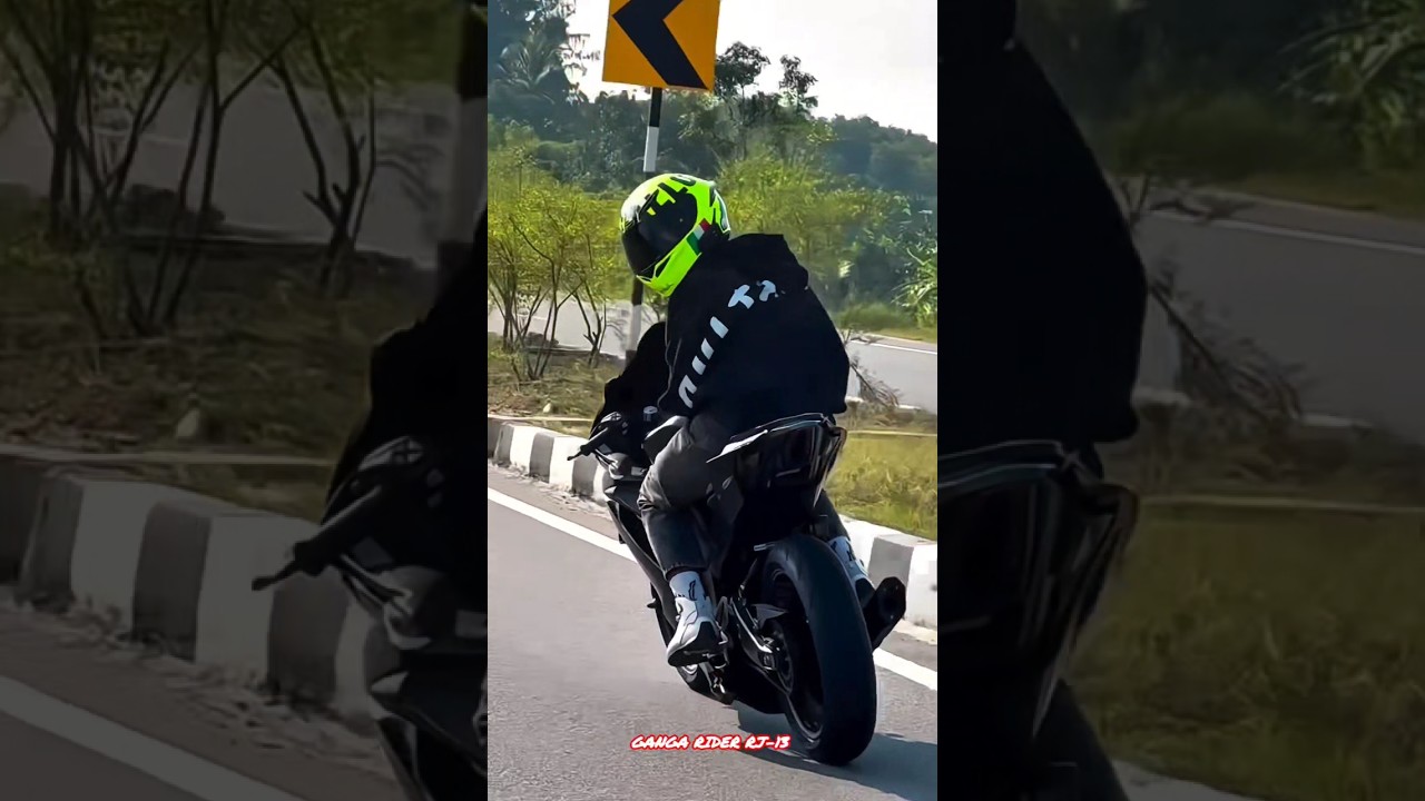 black monster yamha r15 v3 !! 