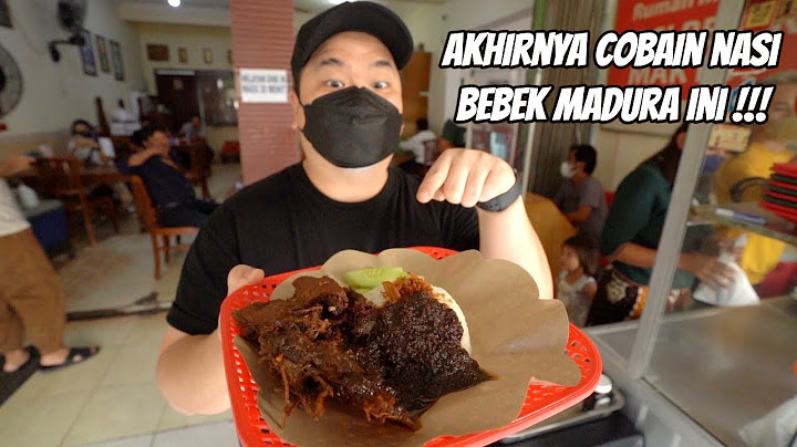 AKHIRNYA COBAIN NASI BEBEK MADURA YANG SATU INI