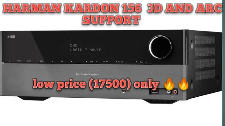 🔥💿HARMANKARDON🔥📀 AVR156 ARC & 3D SUPPORT  LOWCOST (17500) ONLY - DayDayNews