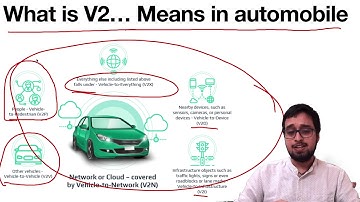 V2x Technology : How it works | Vehicle to everything