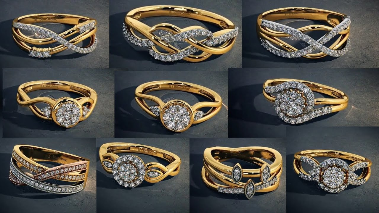 Simple And Most Beautiful Gold Rings💍 Designs 2023✨|Engagement ring design  🙈🙊 - YouTube