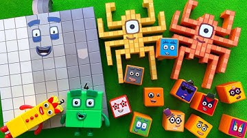 Looking for Numberblocks NEW 90 410 Puzzle Tetris Shape | ASMR chirping of birds