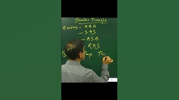 Similar Triangles | Similarity | Similar Triangles | Class 10 ICSE | @sirtarunrupani #sirtarunrupani