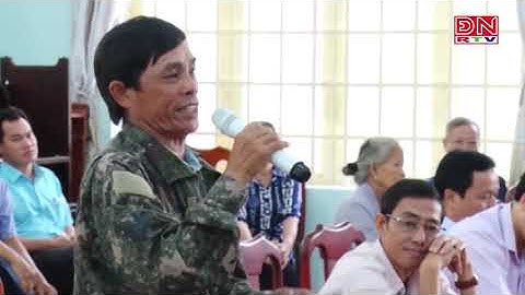 Tôi Yêu Long Khánh - Long Khánh  Đoàn đại biểu Quốc hội tỉnh Đồng Nai tiếp xúc cử tri