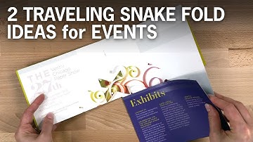 2 Traveling Snake Fold Ideas for Events