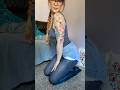 Having A Lovely Day So Far Tights Shorts Short Blue Tattoo Tattoos Style Fashion 