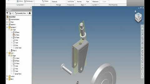 Tutorial Ensamble y Explosivo de rueda en Inventor 2010
