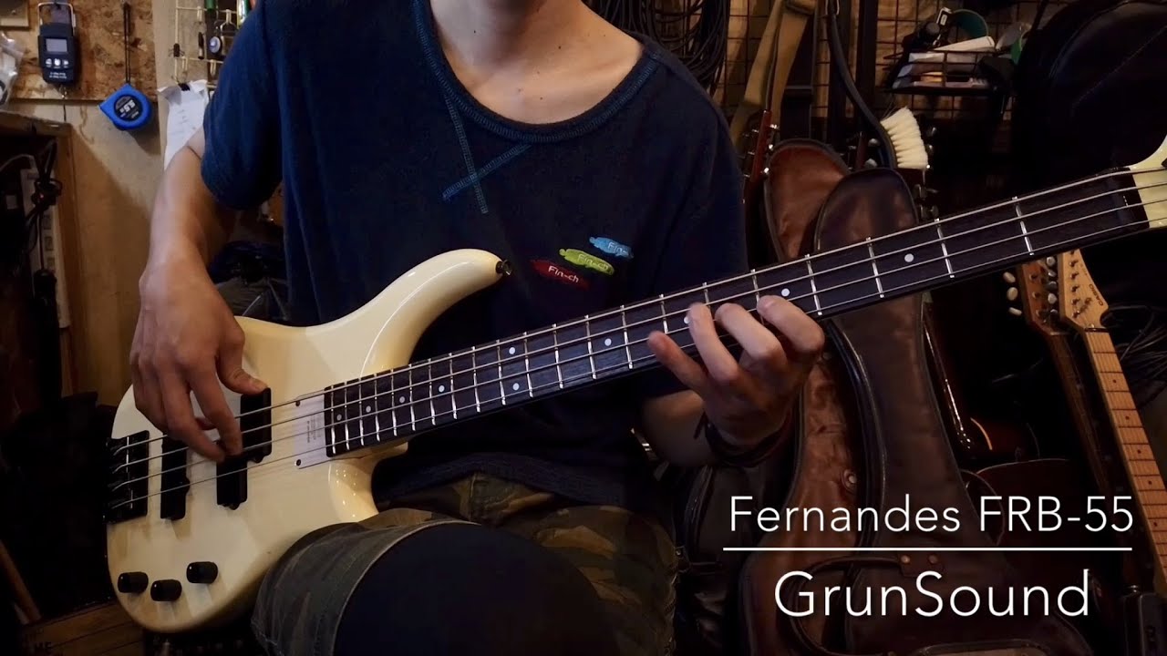 Fernandes Revolver Bass Japan FRB s   YouTube