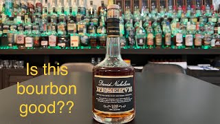 David Nicholson Reserve Kentucky Straight Bourbon Whiskey Uncorking