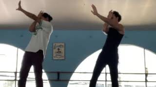 Shawn Mendes learning choreography for "Wonder"