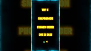 👉 Top 5 Snapdragon 🔥 Phones Under 30,000💲 | Best Budget Gaming Phones 2025 #tech #bestphone2025