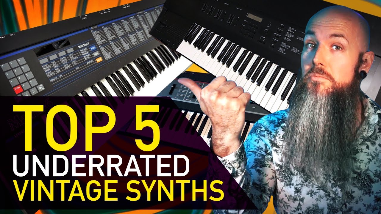 BEST VINTAGE SYNTHS (Going up in value!!💸) and How They Sound! YouTube