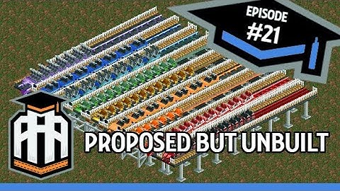 [Stream Archive] Andrelczyk Amusement Academy #21: Proposed, but Unbuilt