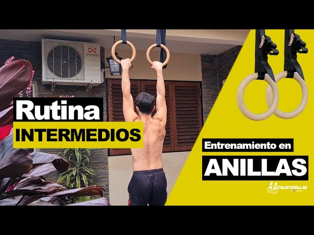 ANILLAS para CALISTENIA  Especialistas en STREET WORKOUT