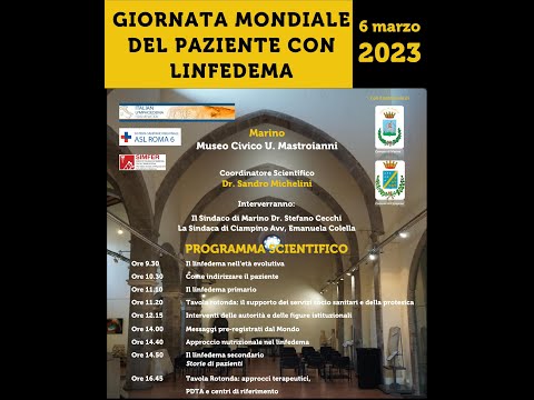 Giornata mondiale del paziente con linfedema - I parte