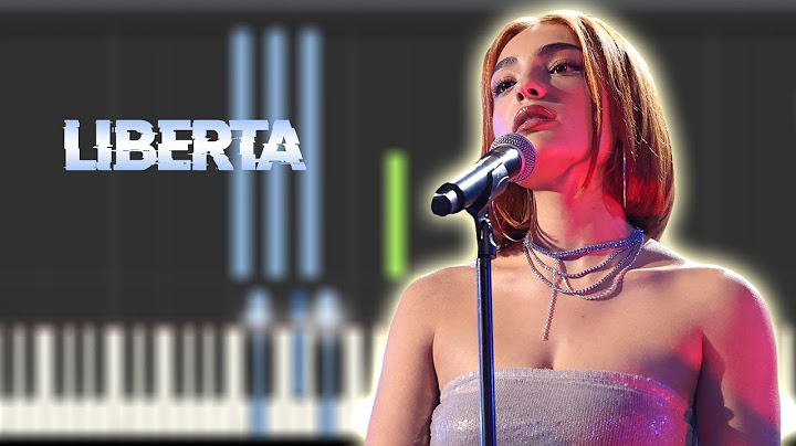 VIOLETA - LIBERTÁ | Instrumental Piano Tutorial / Partitura / Karaoke / MIDI